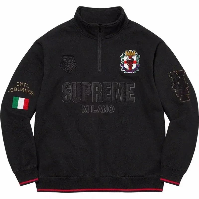 Supreme Hoodies & Sweatshirts Pullover Hoodie with Kangaroo Pocket — 23