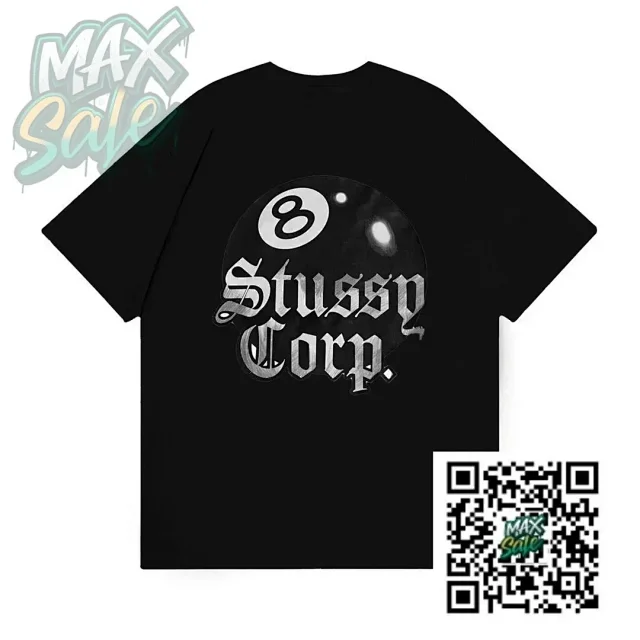 Stussy T-Shirts Short-Sleeve Logo Print product detail image 7