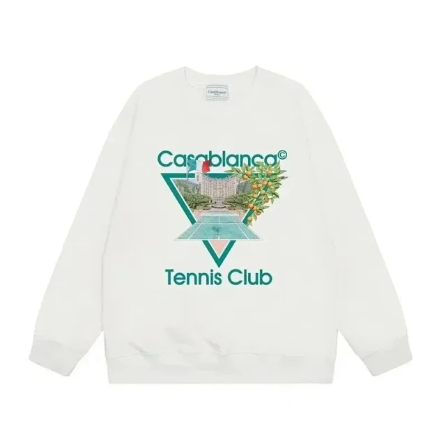 Casablanca Hoodies & Sweatshirts Graphic crewneck sweatshirt product detail image 9