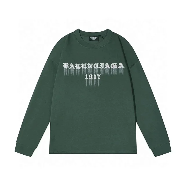 Balenciaga Hoodies & Sweatshirts Graffiti Logo Pullover Hoodie product detail image 5