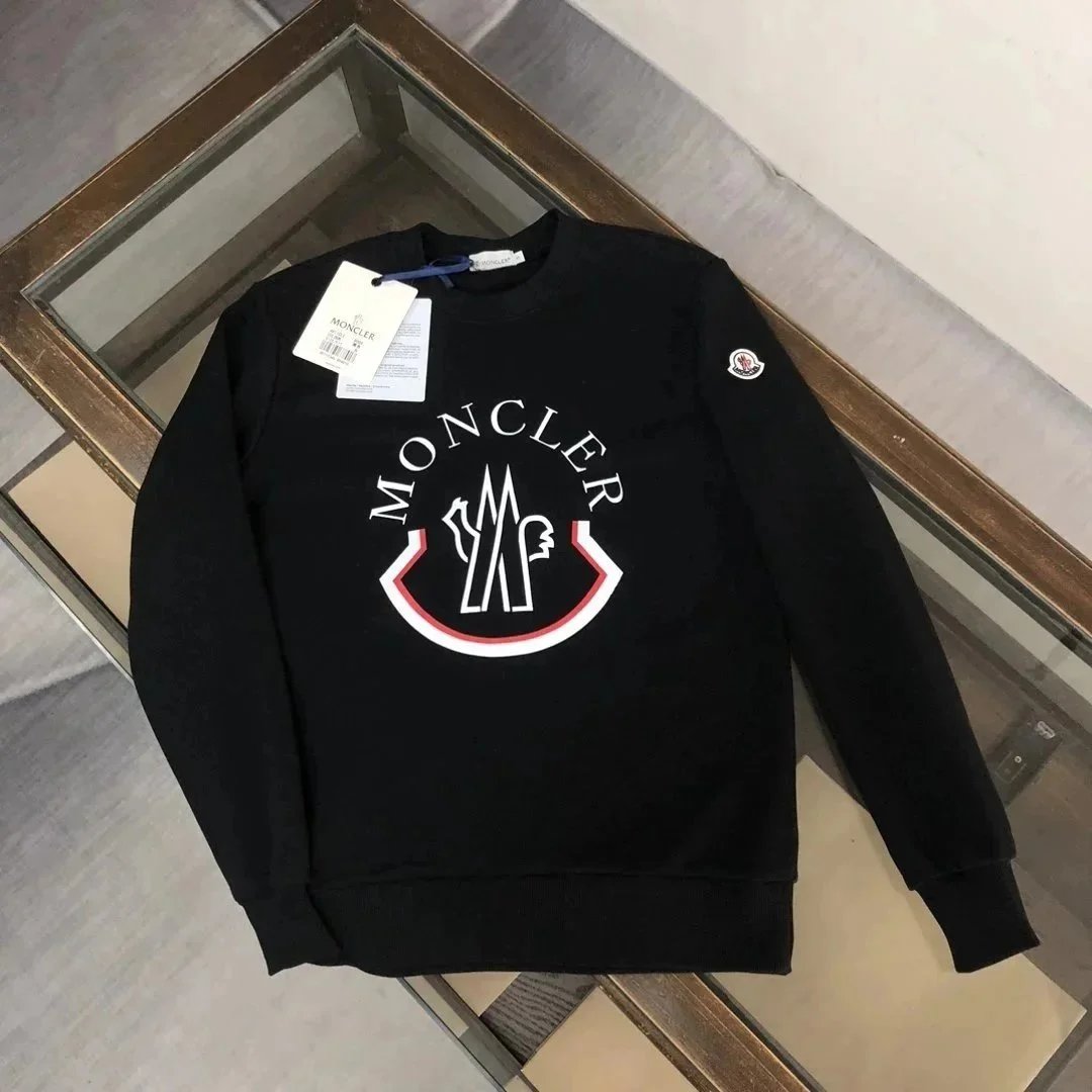 Moncler Hoodies & Sweatshirts Crewneck Logo Sweatshirt — 22