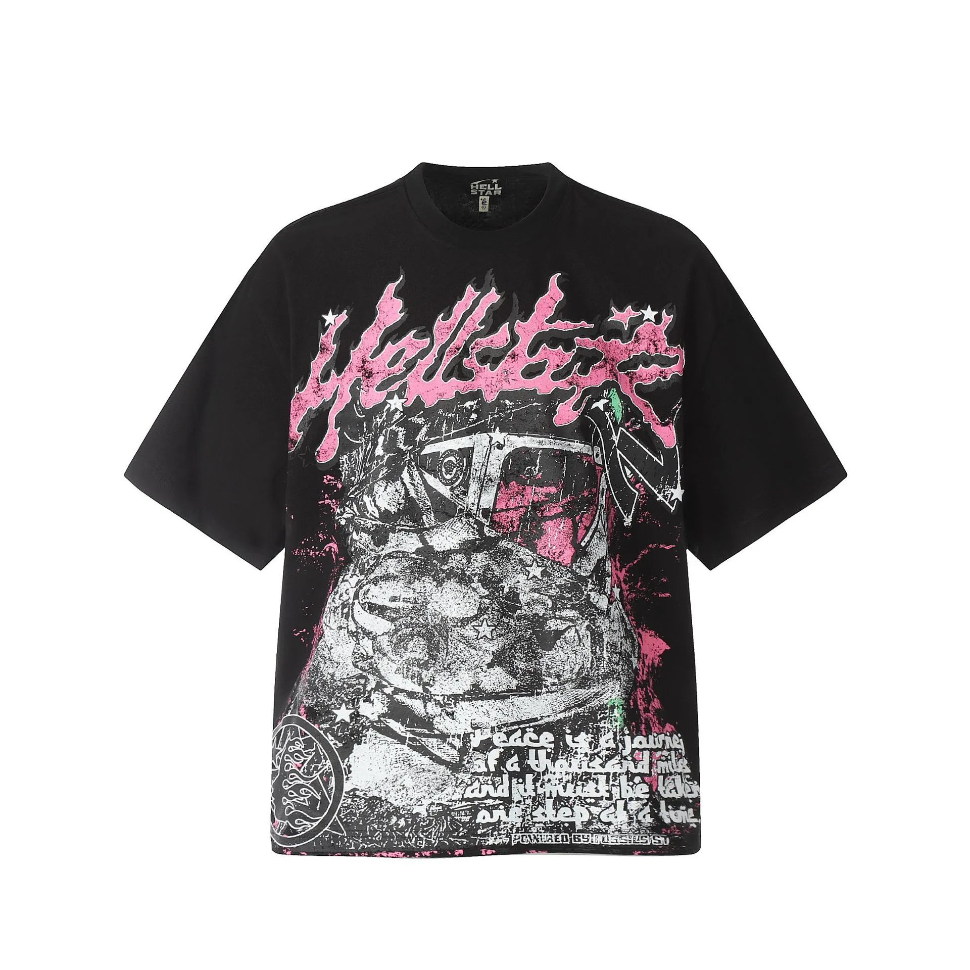 Hellstar T-Shirts Washed Graphic Print image 5