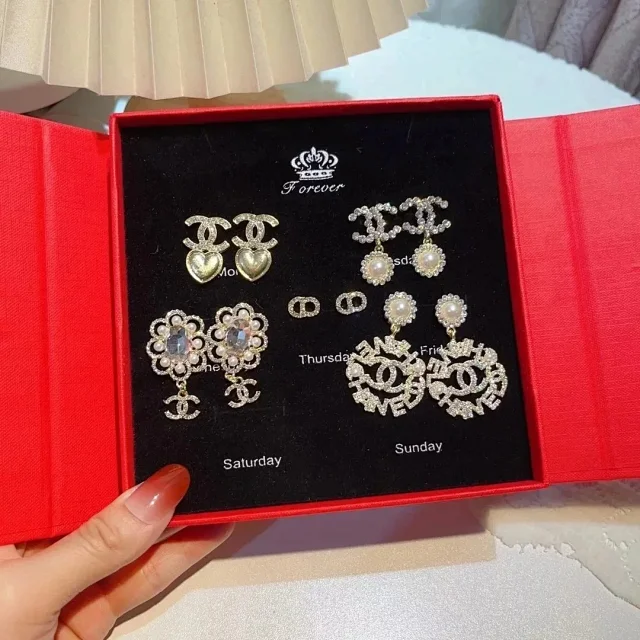 Gucci Jewelry Assorted Stud and Drop Earring Gift Set product detail image 3