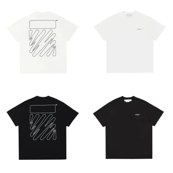 Off-White x United Arrows 'United Care' Multicolor Graphic Print T-Shirt - 15