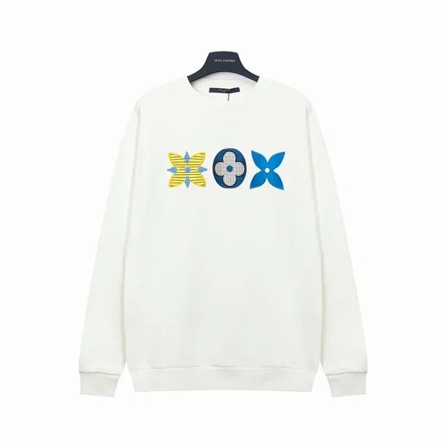 Louis Vuitton Hoodies & Sweatshirts Logo-print and crewneck product detail image 8