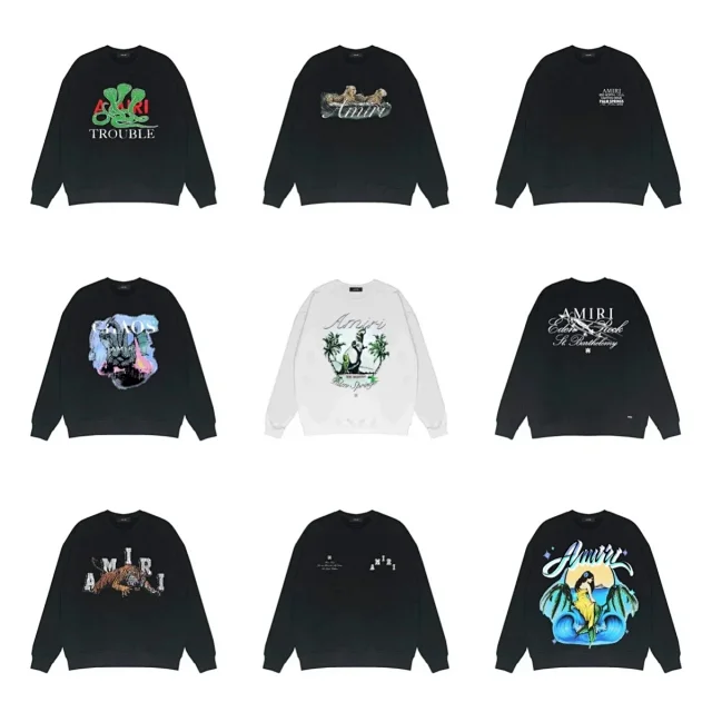 AMIRI Hoodies & Sweatshirts Crewneck Graphic Sweatshirt product detail image 1