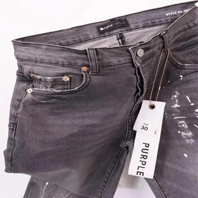 Purple Jeans Straight-leg denim product detail image 2