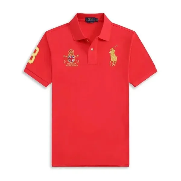 Ralph Lauren Mercer Polo Team Red Polo - 1