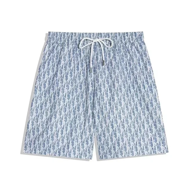 Dior Shorts Oblique-pattern drawstring product detail image 7