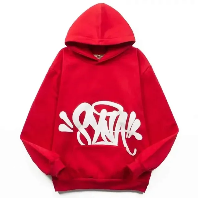 Unbranded Hoodies & Sweatshirts Hooded sweatshirt with graffiti-style print and kangaroo pocket product detail image 8