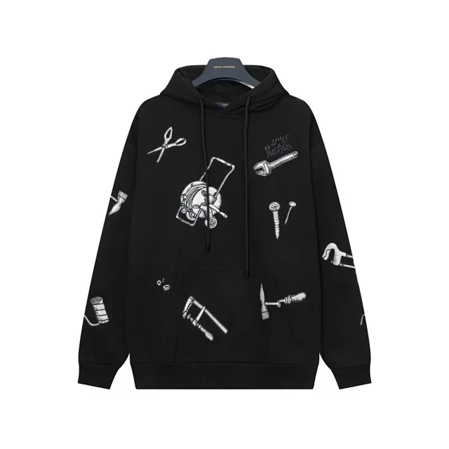 Louis Vuitton Hoodies & Sweatshirts Pullover Hoodie product detail image 4