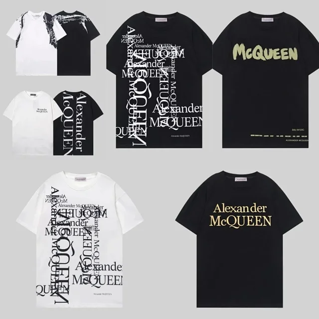 Alexander McQueen Hoodies & Sweatshirts Logo Graphic Pullover Hoodie product detail image 1