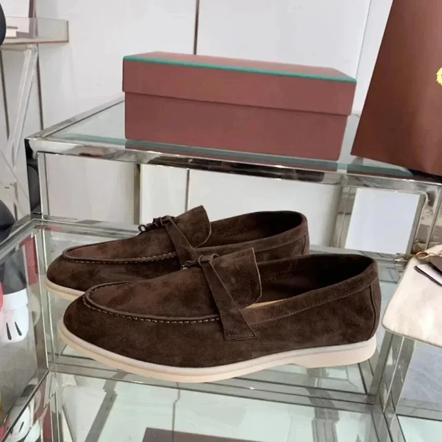 Stefano Ricci Leather Shoes Suede tassel loafers product detail image 9