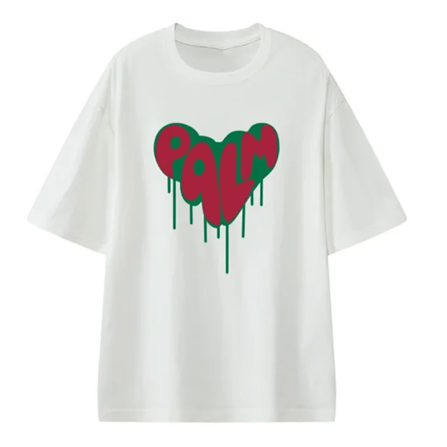Palm Angels T-Shirts Short-Sleeve Graphic Print T-Shirt product detail image 2