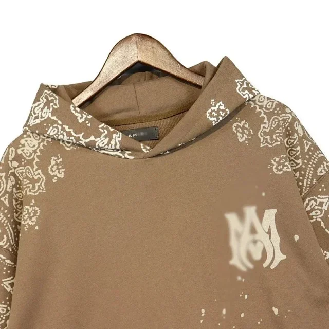 AMIRI Hoodies & Sweatshirts Logo Print Pullover Hoodie product detail image 9