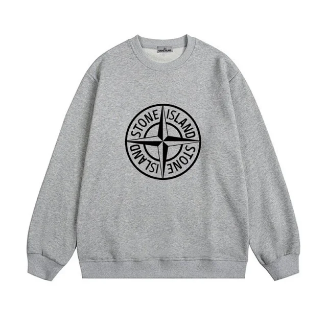 Stone Island Hoodies & Sweatshirts Compass logo crewneck sweatshirt product detail image 4