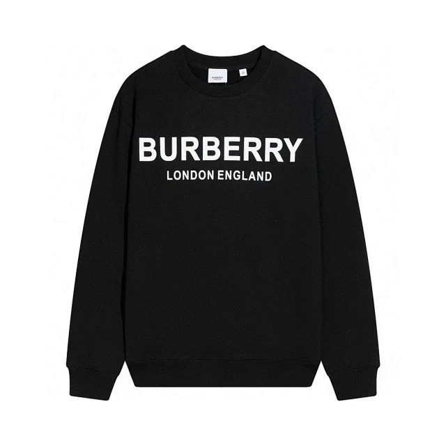 Burberry Hoodies & Sweatshirts Crewneck Logo-Print Sweatshirt product detail image 9