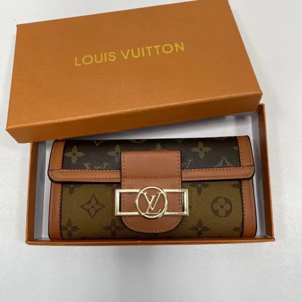 Louis Vuitton Monogram Milla Wallet Brown Long Wallet - 1