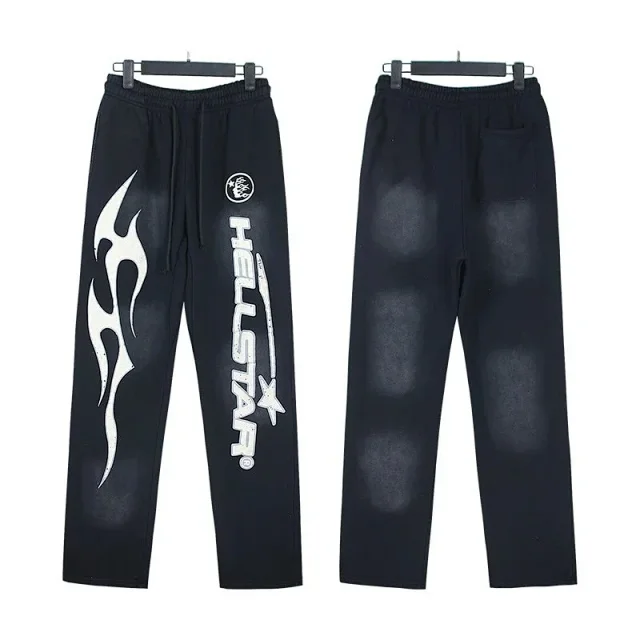 Hellstar Hoodies & Sweatshirts Flame Graphic Pullover Hoodie product detail image 8