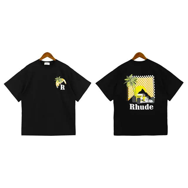 Rhude T-Shirts Graphic Crewneck product detail image 9