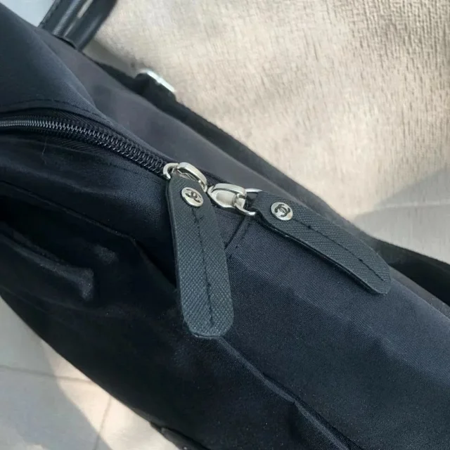 Chanel Backpacks Nylon Backpack with Interlocking CC Logo product detail image 4