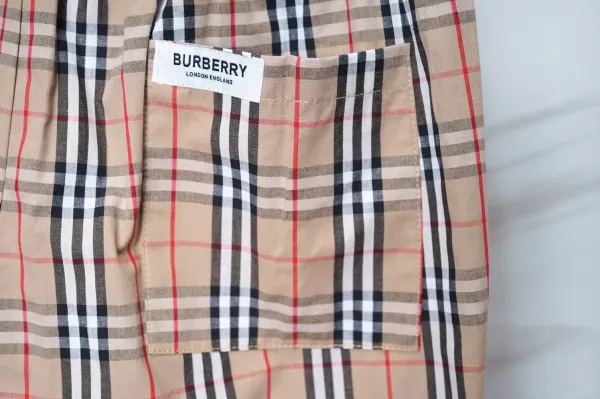 Burberry Classic Check Swim Shorts Beige Multicolor - 6
