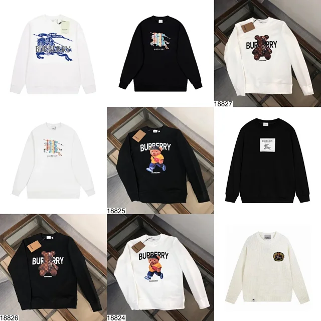 Burberry Hoodies & Sweatshirts Crewneck logo-print sweatshirt product detail image 1