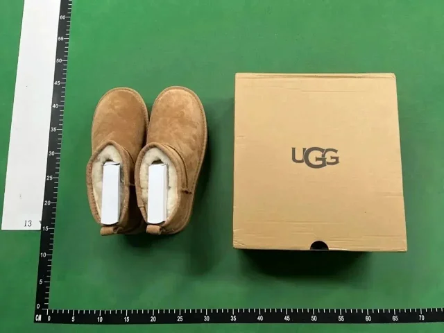 UGG Boots Shearling ankle with button or bow details product detail image 3