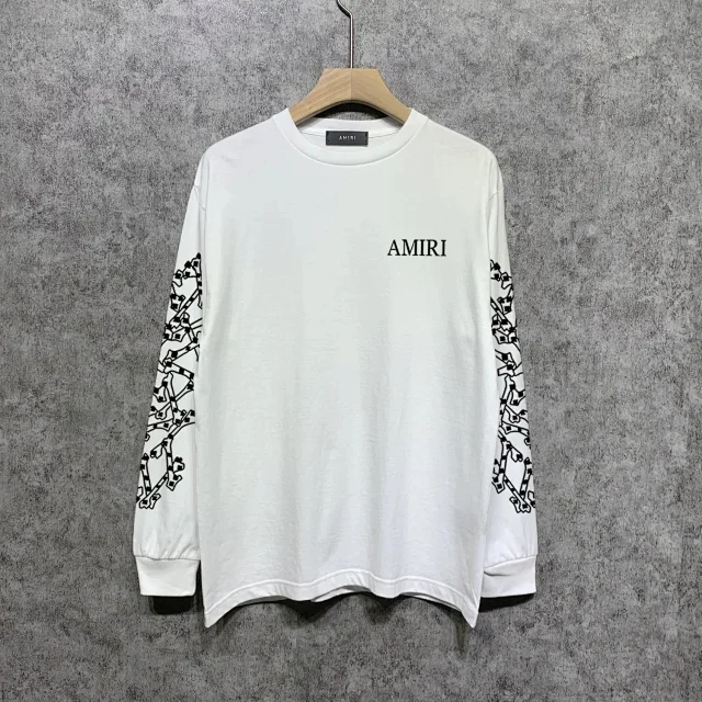 AMIRI Hoodies & Sweatshirts Crewneck logo-print sweatshirt product detail image 7