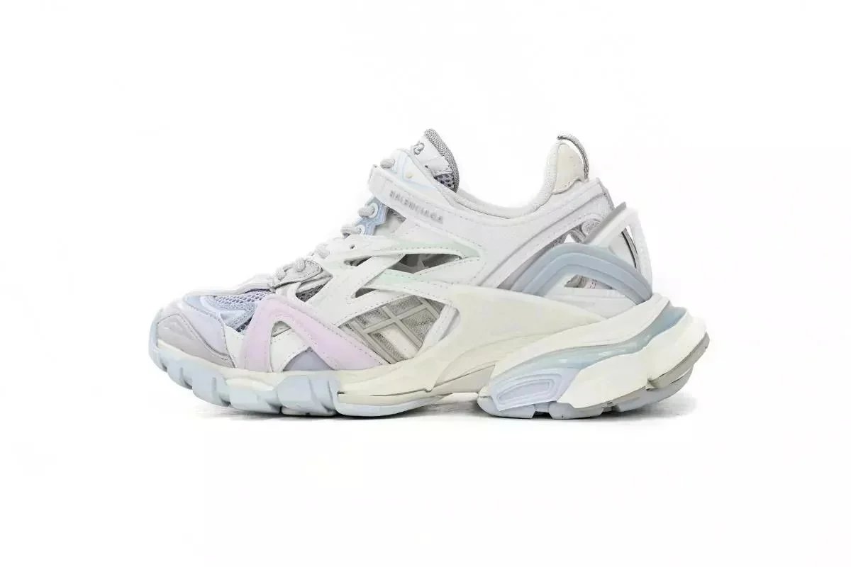 Balenciaga Sneakers Track — White Purple