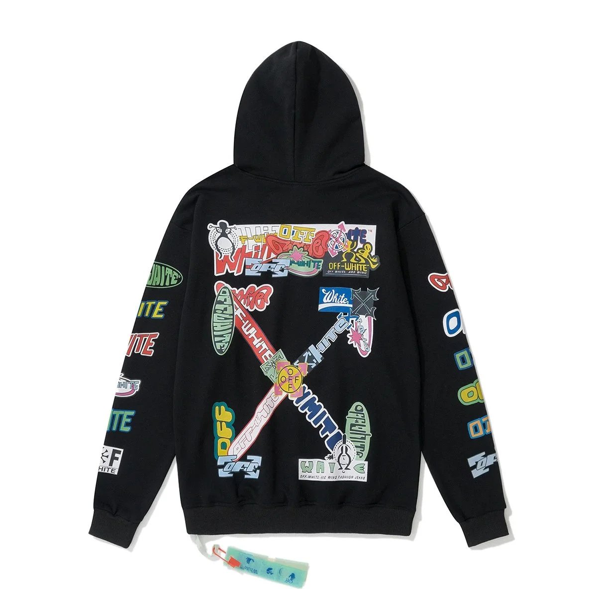 Off-White Hoodies & Sweatshirts Arrow Graphic Pullover Hoodie — 28