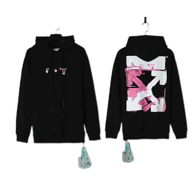 Off-White Hoodies & Sweatshirts Arrow Graphic Print Sweatshirt product detail image 5
