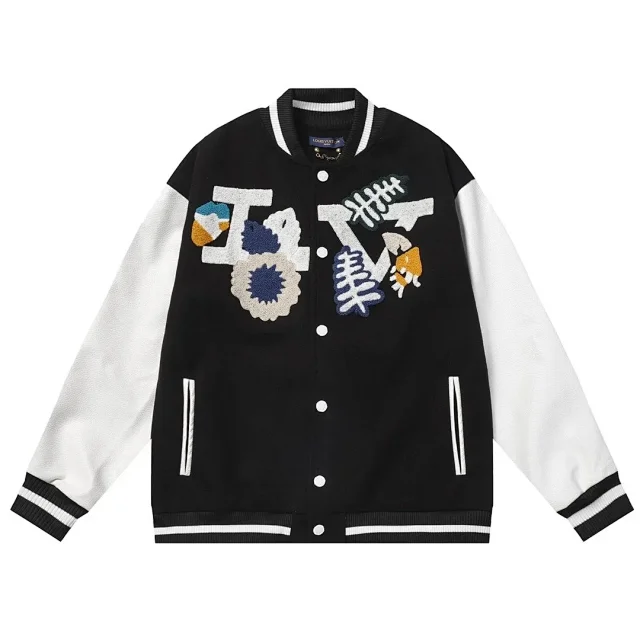 Louis Vuitton Jackets Varsity Patch Jacket product detail image 14