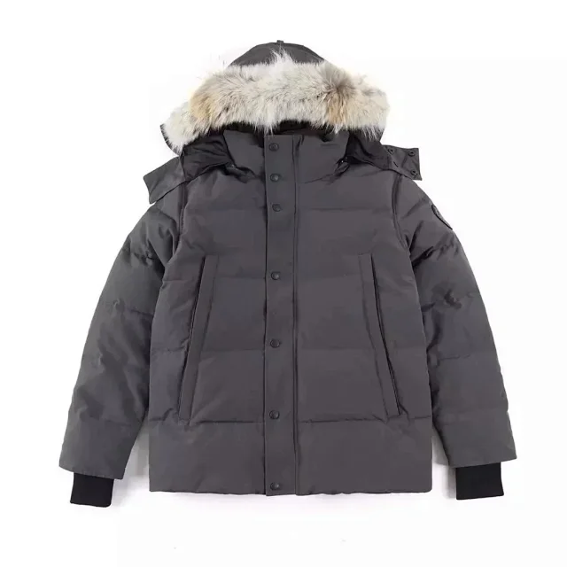 Canada Goose Down Jackets Fur-Trim Hood Parka product detail image 2