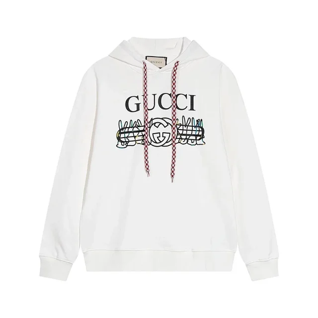 Gucci Hoodies & Sweatshirts Logo-print and crewneck product detail image 9