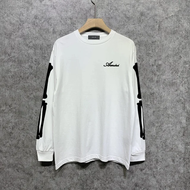 AMIRI Hoodies & Sweatshirts Crewneck logo-print sweatshirt product detail image 8