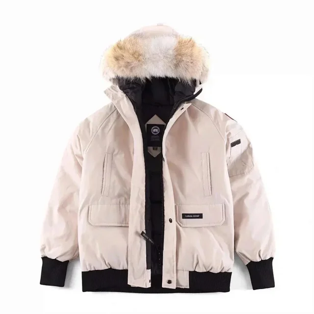 Canada Goose Down Jackets Fur-Trim Hood Parka product detail image 9