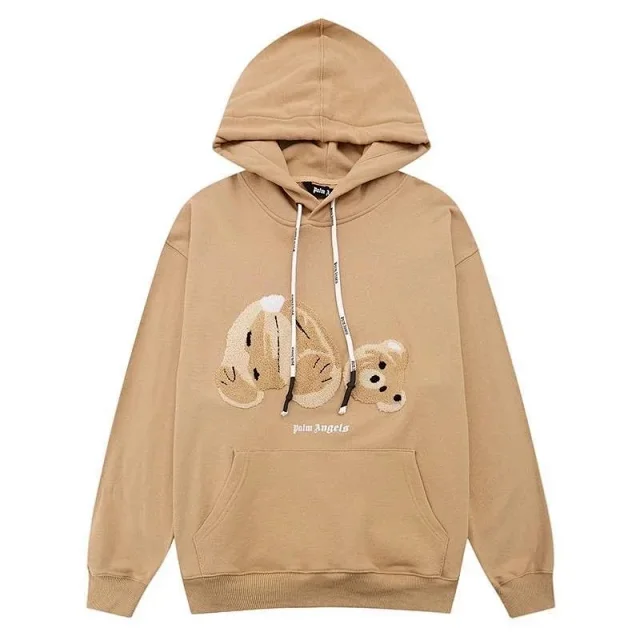 Palm Angels Hoodies & Sweatshirts Teddy Bear Graphic Pullover Hoodie product detail image 4