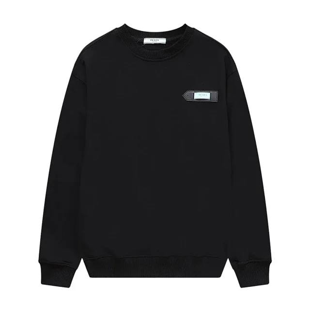 Prada Hoodies & Sweatshirts Crewneck logo sweatshirt product detail image 8