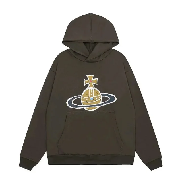Vivienne Westwood Hoodies & Sweatshirts Orb Graphic Pullover Hoodie product detail image 2
