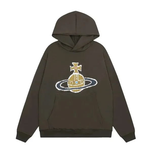 Vivienne Westwood Red Label Orb White Hoodie - 3
