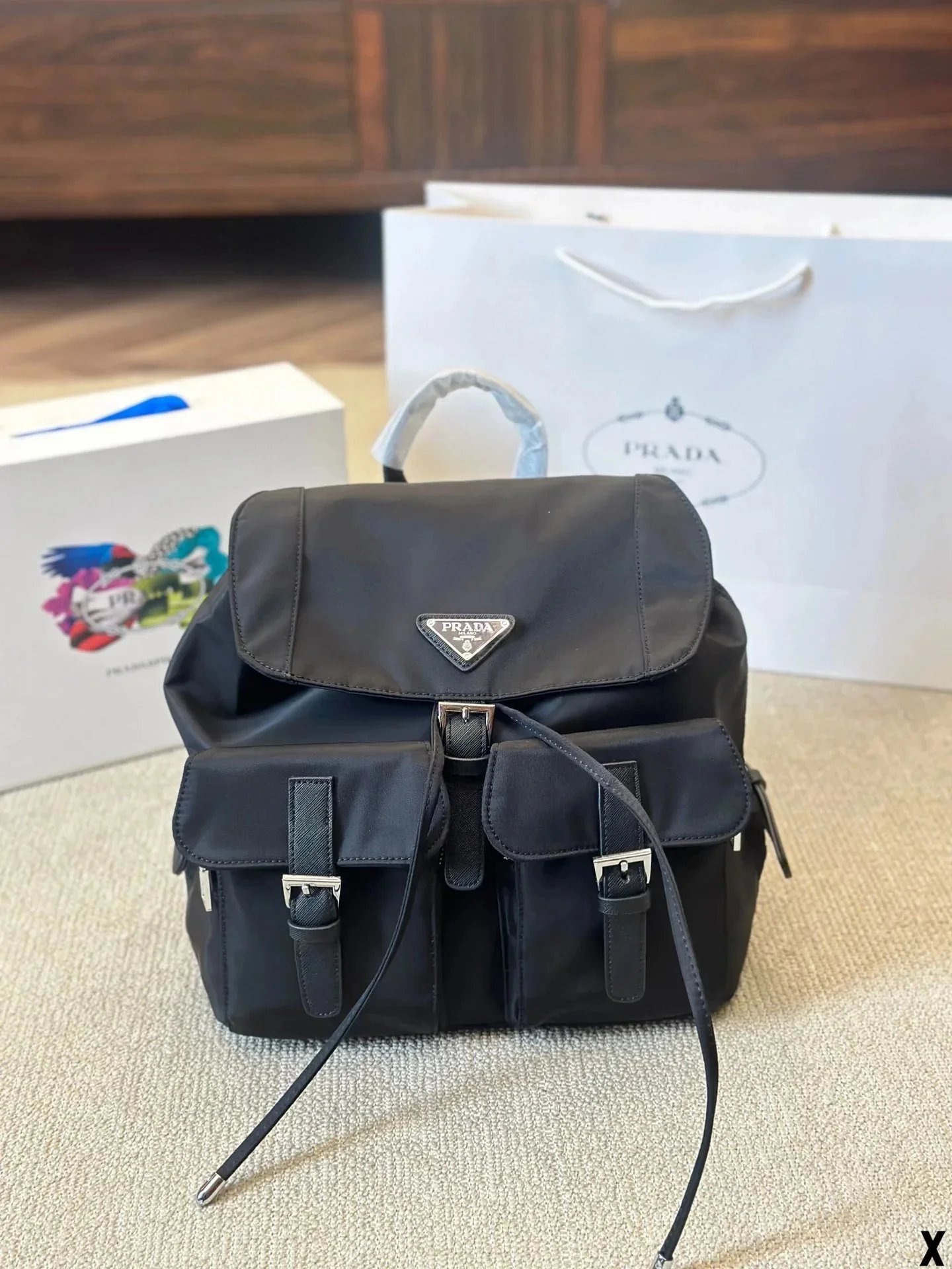 Prada Re-Nylon Backpack Black - 2