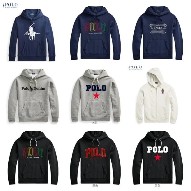 Polo Ralph Lauren Hoodies & Sweatshirts Graphic pullover hoodie with kangaroo pocket product detail image 1