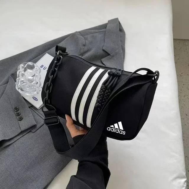 Adidas Crossbody Bags Striped Chain-Detail Bag product detail image 3
