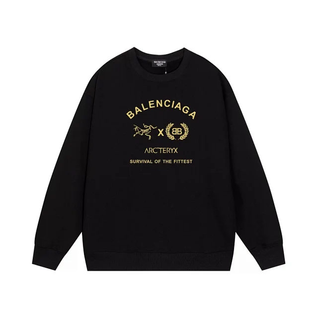 Balenciaga Hoodies & Sweatshirts Logo Crewneck Sweatshirt product detail image 9