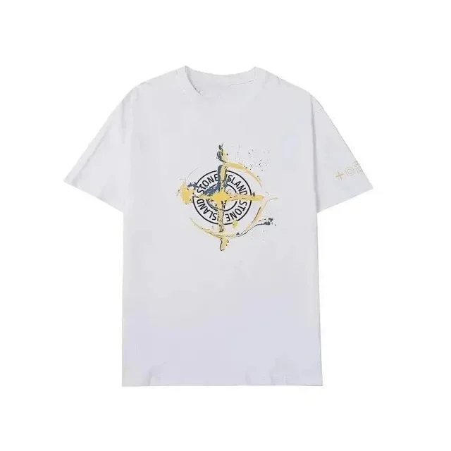Stone Island T-Shirts Logo Print product detail image 6