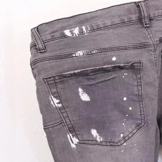 Purple Jeans Straight-leg denim product detail image 3