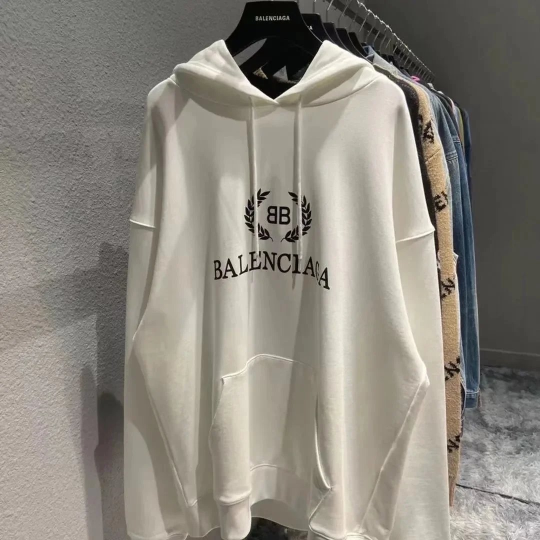 Balenciaga Hoodies & Sweatshirts Logo Graphic Crewneck Sweatshirt — 37