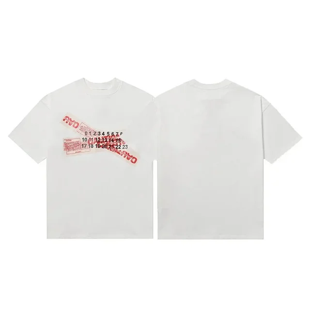 Maison Margiela T-Shirts Short-Sleeve Graphic T-Shirt product detail image 9