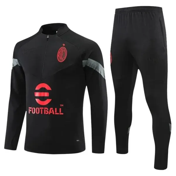 AC Milan x eFootball Black Training Tracksuit - 1